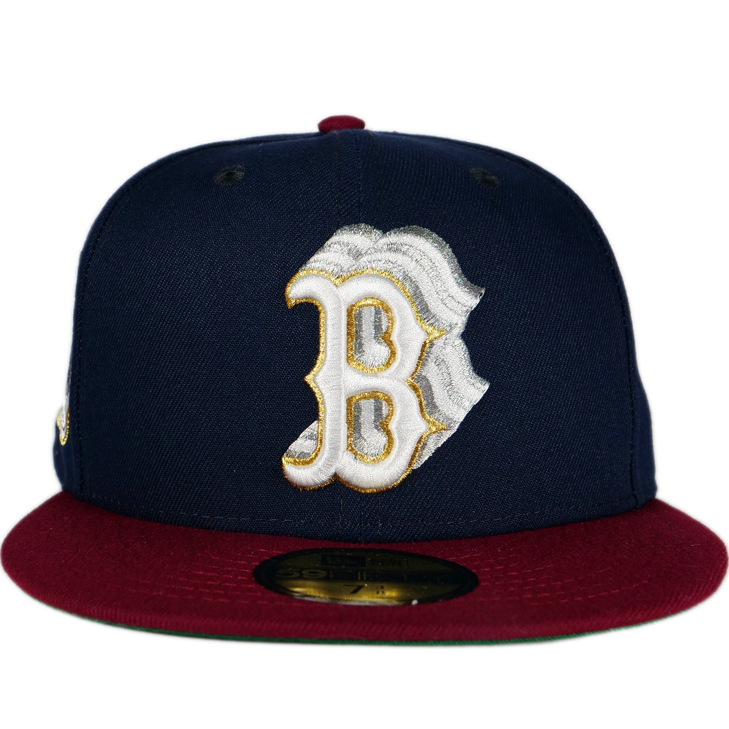 New Era Boston Red Sox 59FIFTY Fitted Hat - Navy/ Red