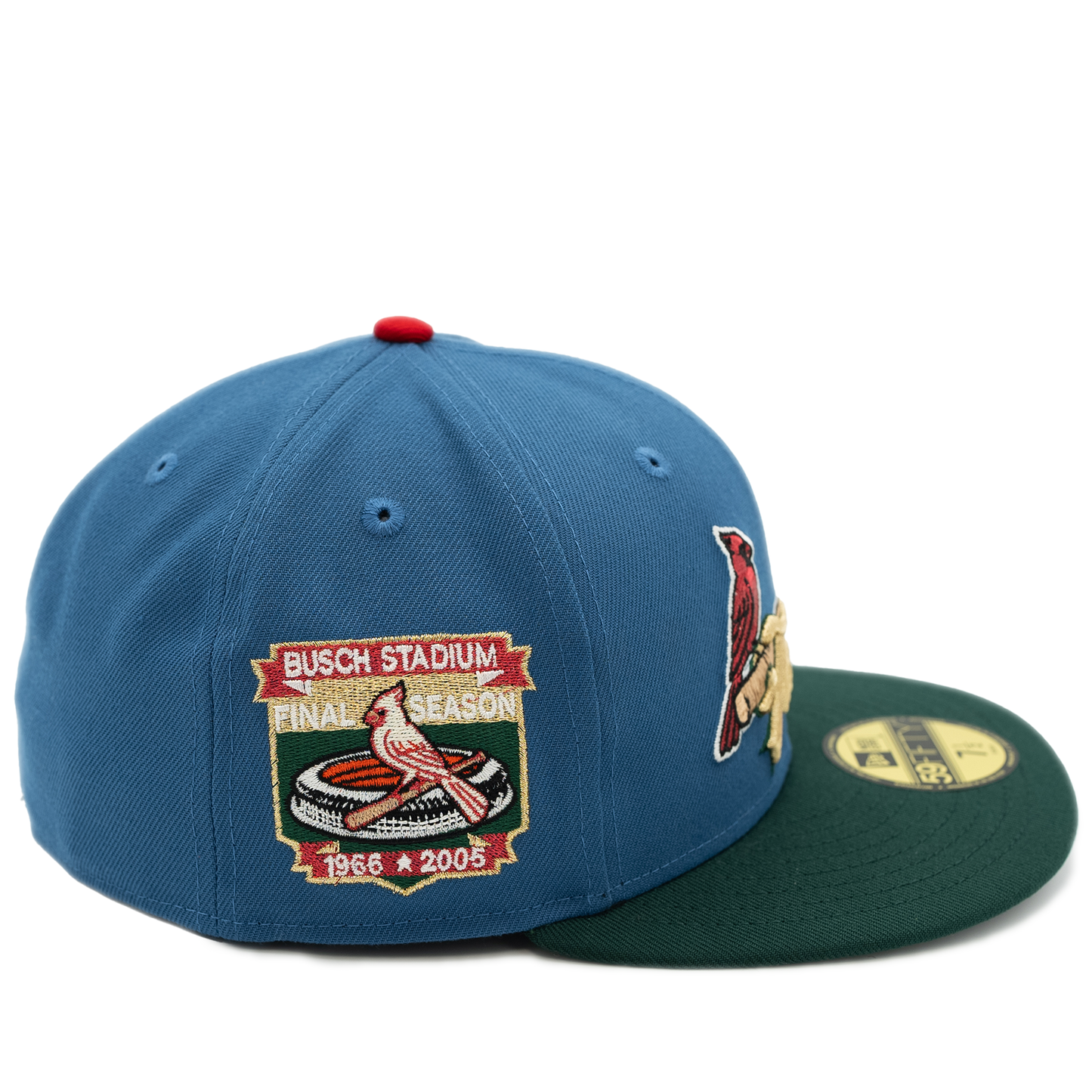 New Era St. Louis Cardinals 59Fifty Fitted Hat - Indigo/ Green