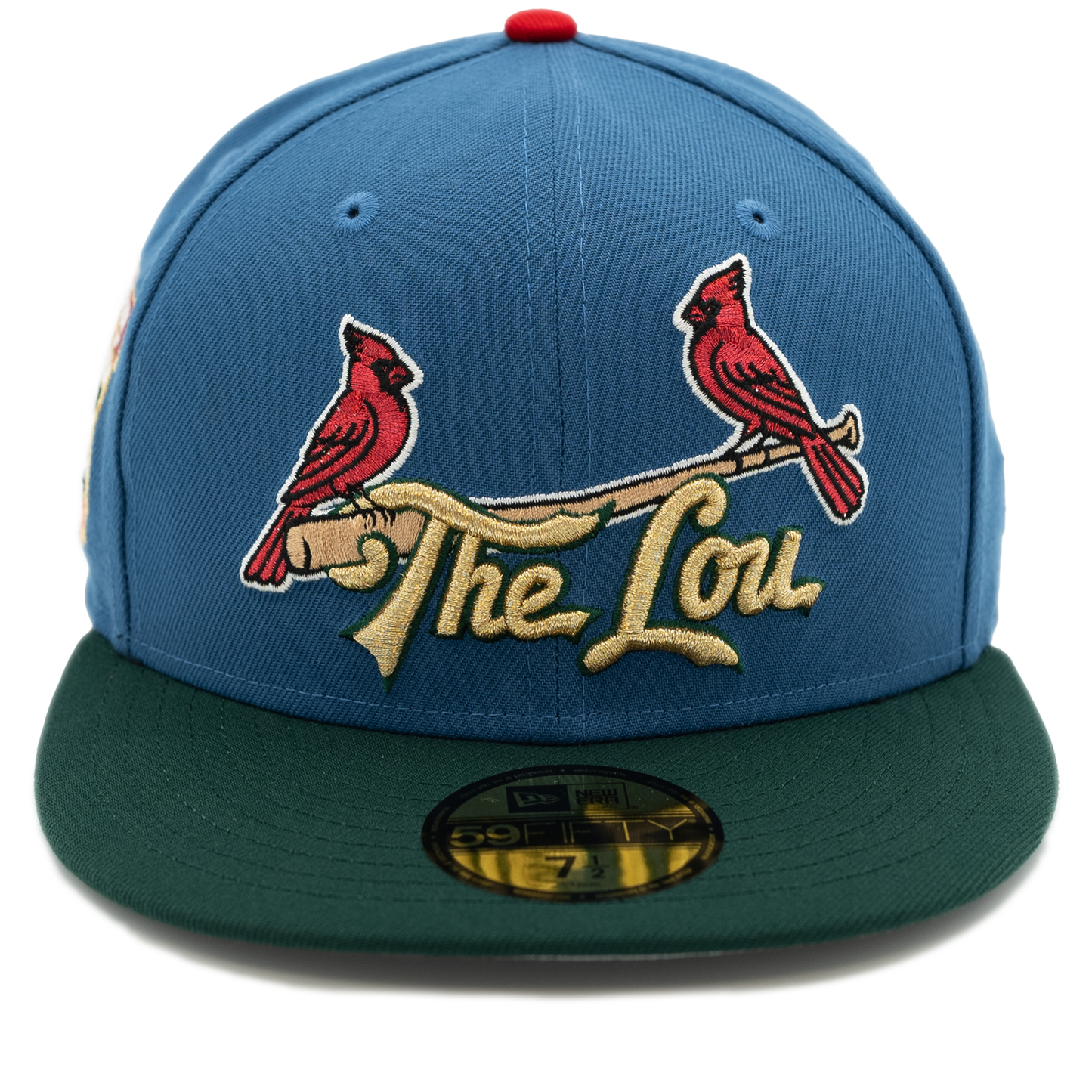 New Era St. Louis Cardinals 59Fifty Fitted Hat - Indigo/ Green