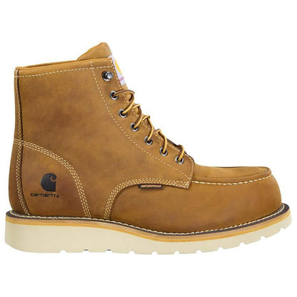 Men's Carhartt 6" Waterproof Moc Nano Toe Wedge Work Boot