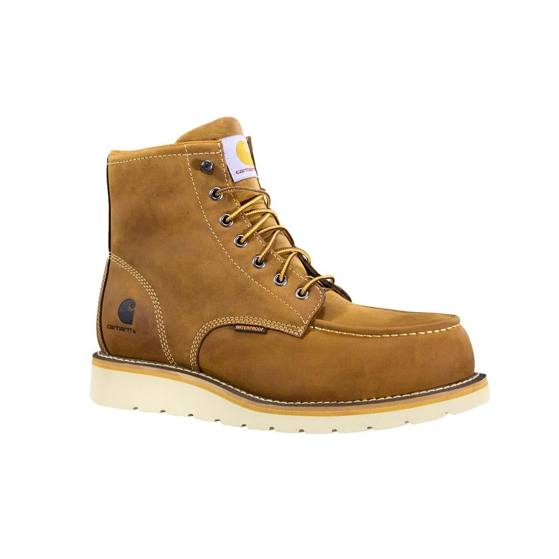 Men's Carhartt 6" Waterproof Moc Nano Toe Wedge Work Boot