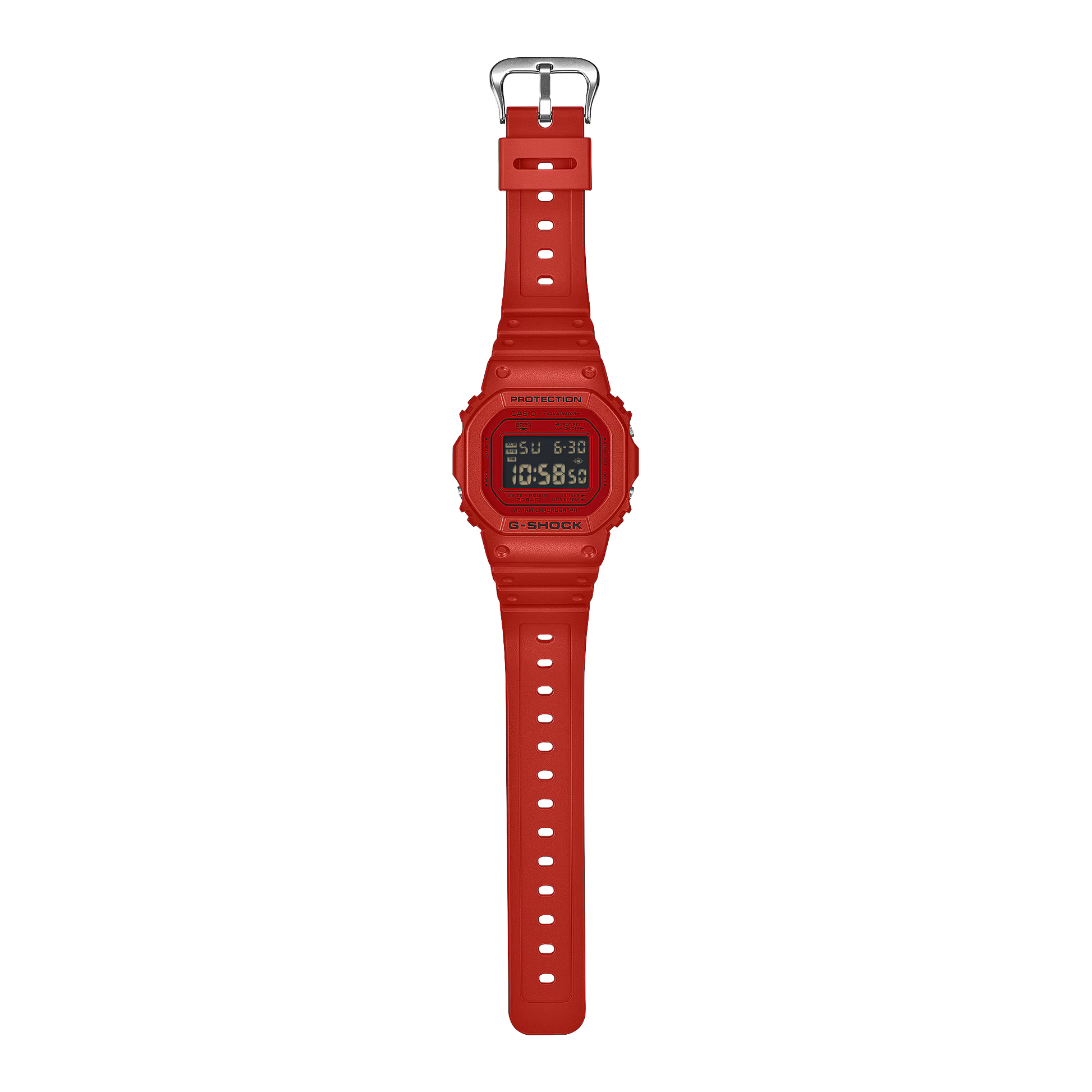 Casio G-SHOCK Digital 5600 Series - Red