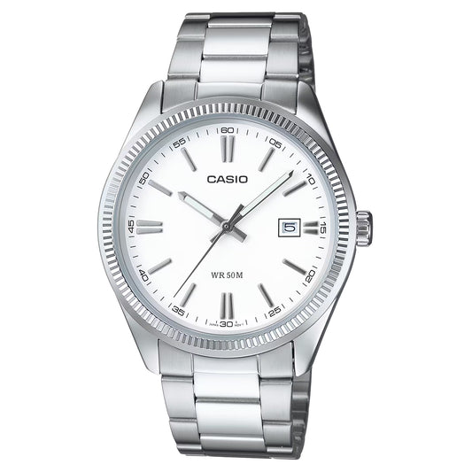 Casio Analog MTP1302 - Silver
