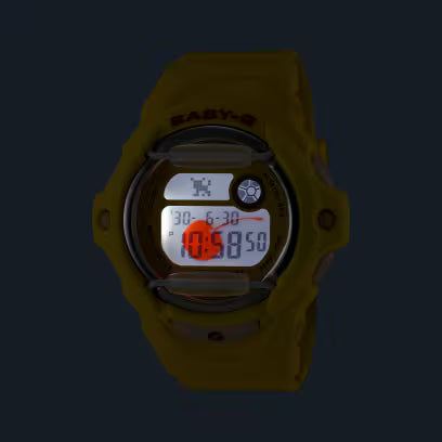 Casio Baby-G Digital - Yellow