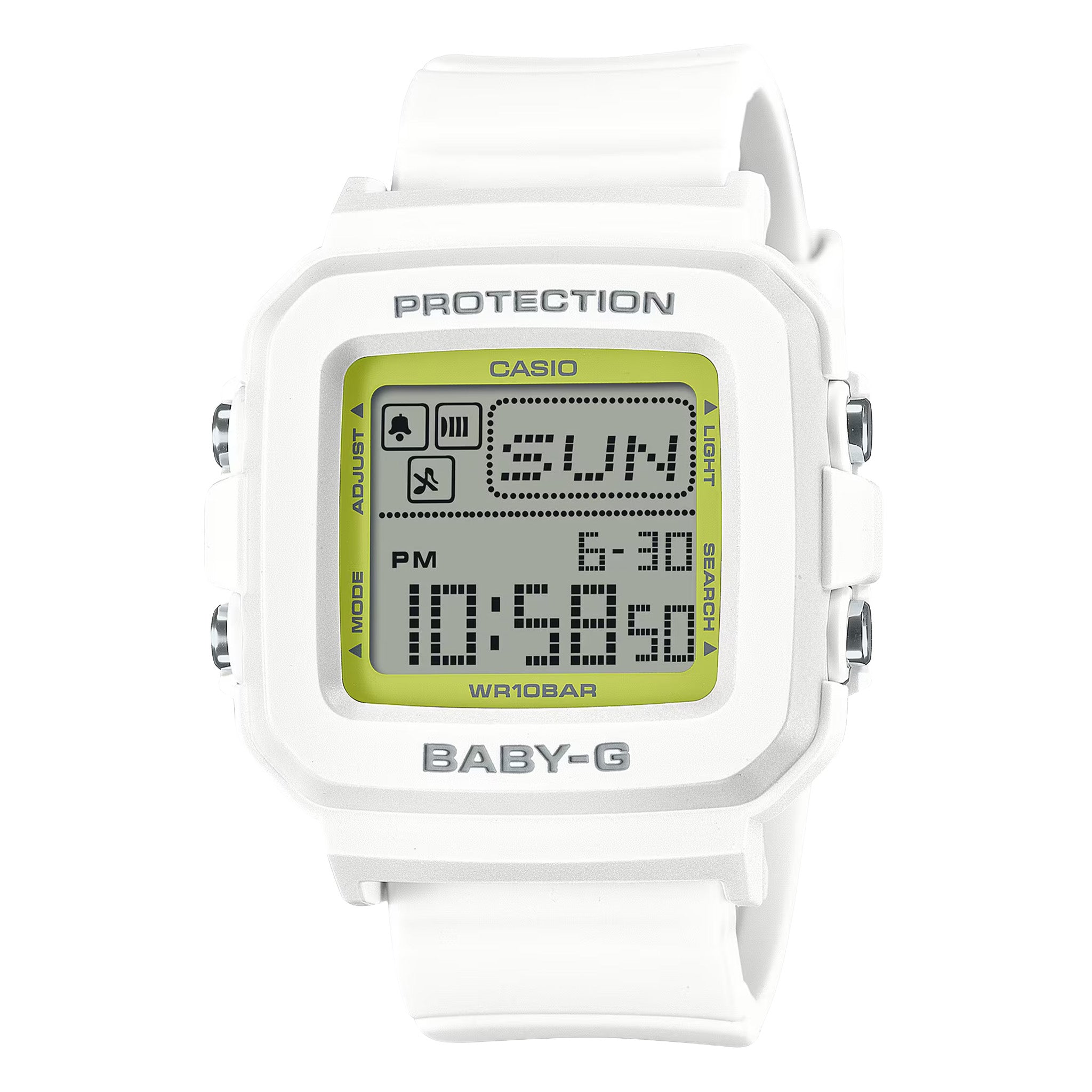 Casio Baby-G +Plus Digital - White – Cool J's Miami online