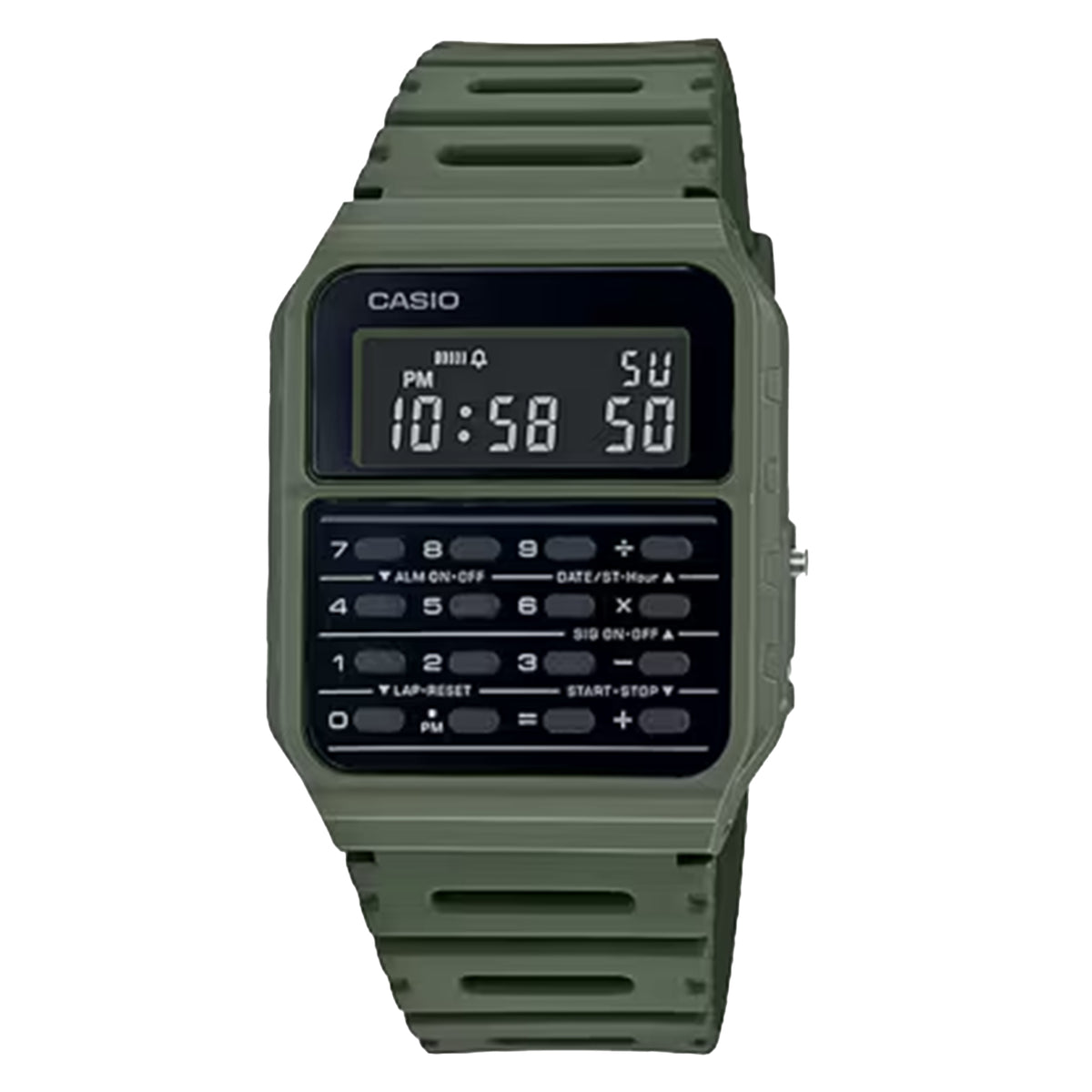 Casio Data Bank - Green Olive