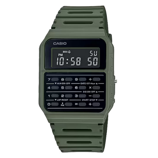 Casio Data Bank - Green Olive