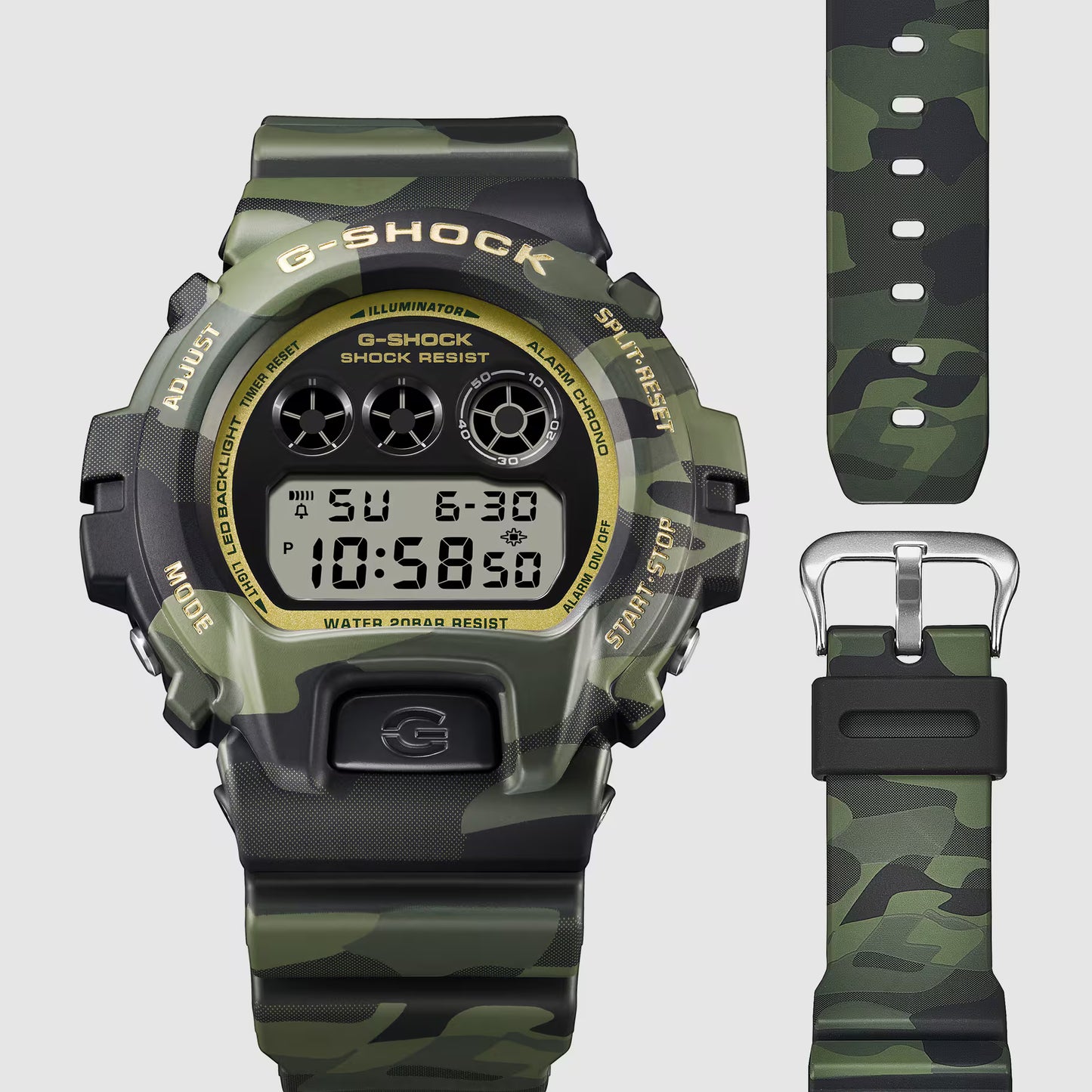 Casio G-Shock Digital 6900 - Camo