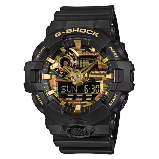 Casio G-Shock Analog Digital - Black / Gold