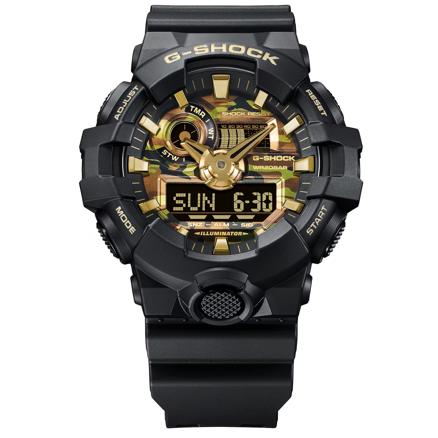 Casio G-Shock Analog Digital - Black / Gold
