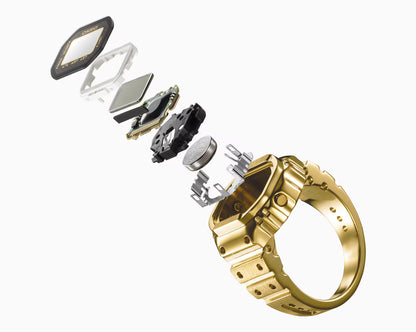 Casio Ring Watch - Gold