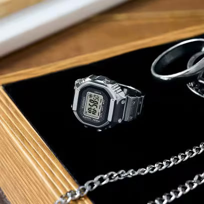 Casio Ring Watch - Silver