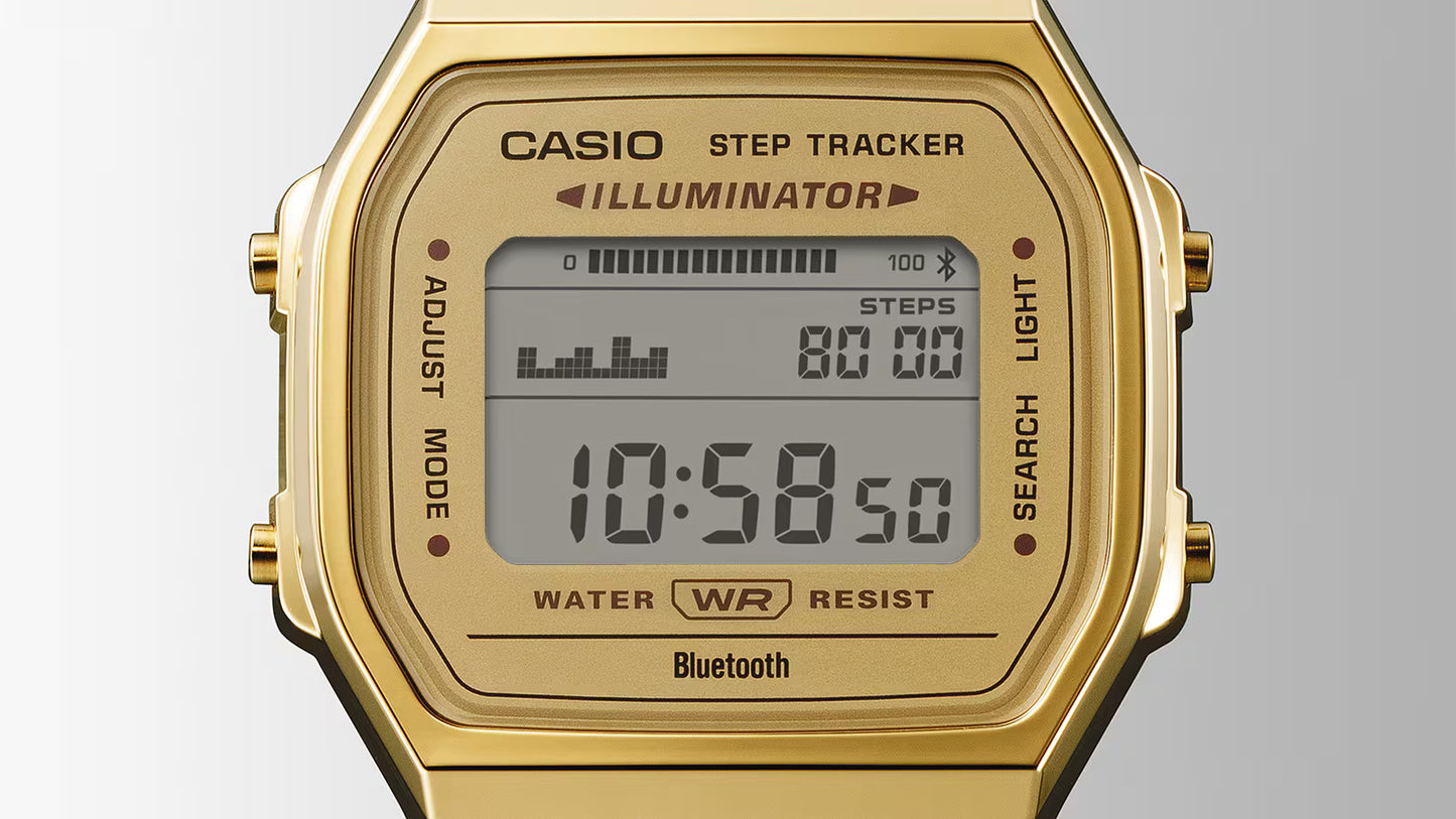 Casio Vintage Digital - Gold