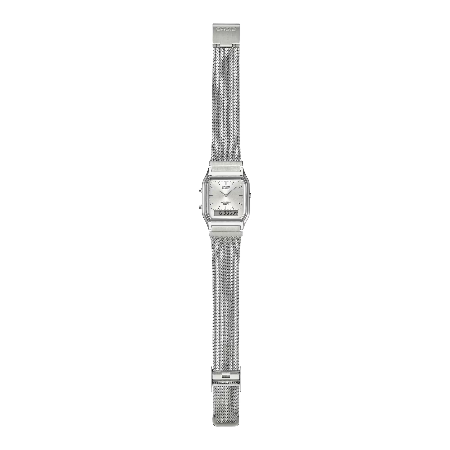 Casio Vintage Analog-Digital AQ230EM-7A Mesh Band