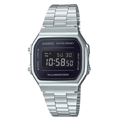 Casio Vintage A168WEM-1VT - Silver / Black