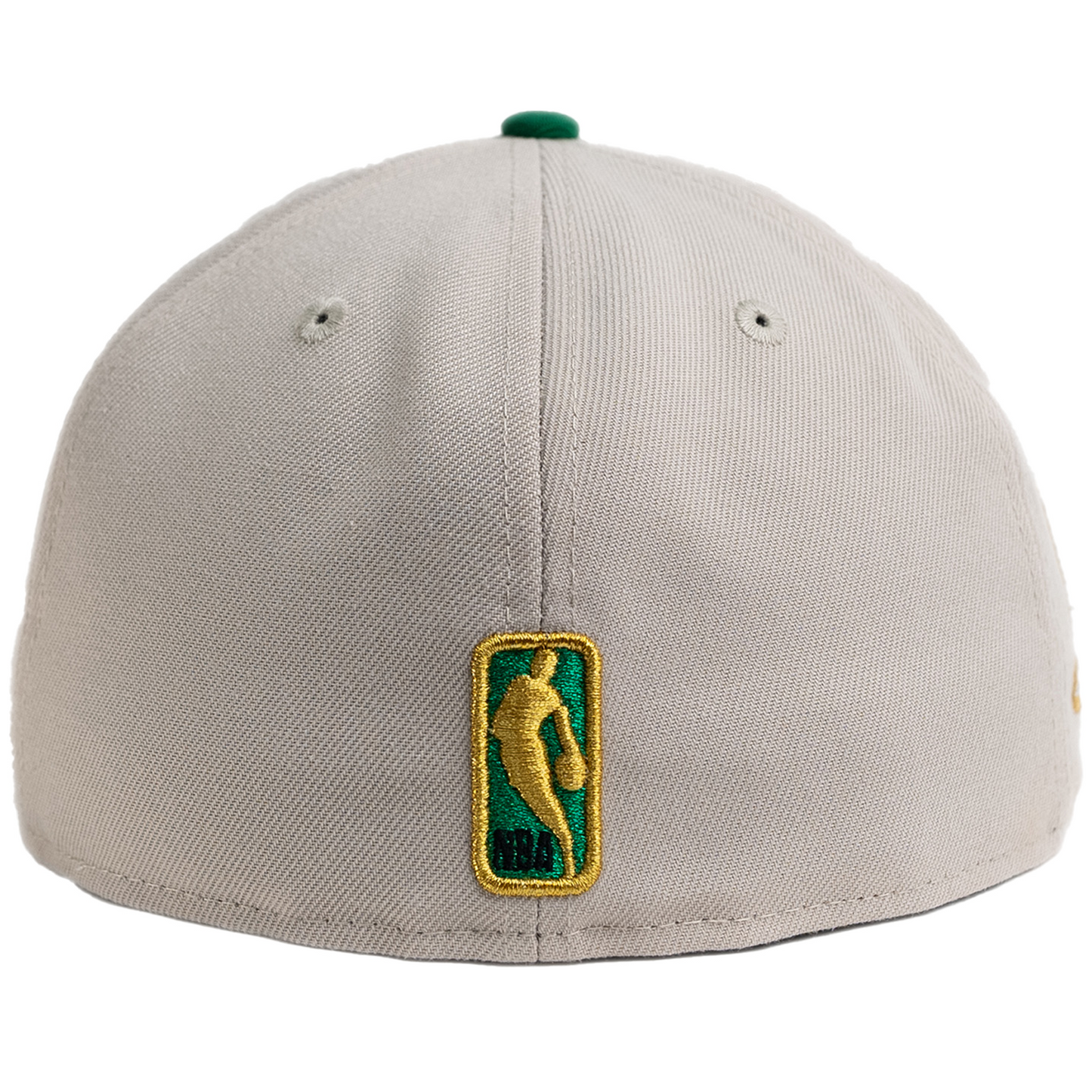 New Era Boston Celtics 59Fifty Fitted Hat - Stone/ Green