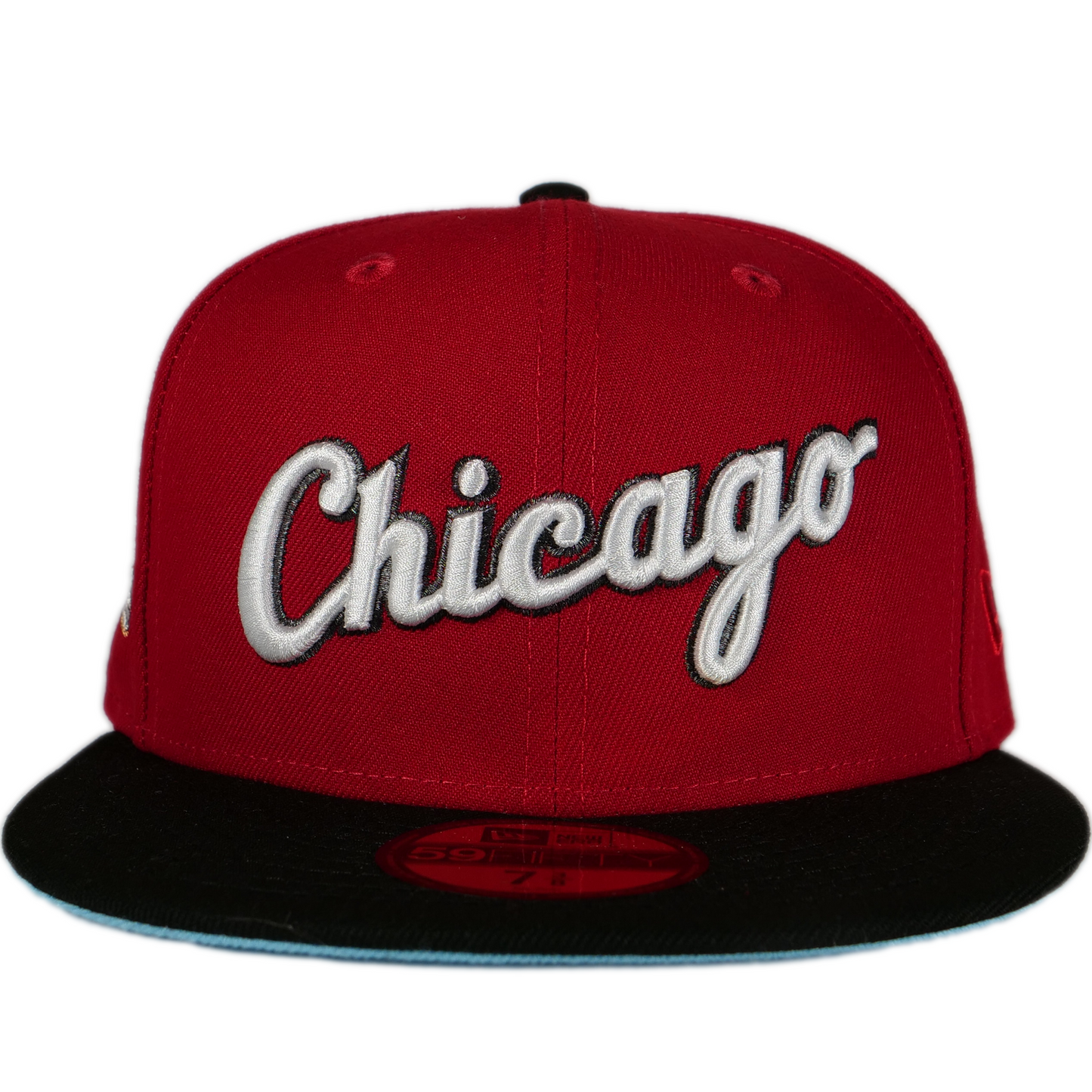 New Era Chicago White Sox 59FIFTY Fitted Hat - Scarlet/ Black