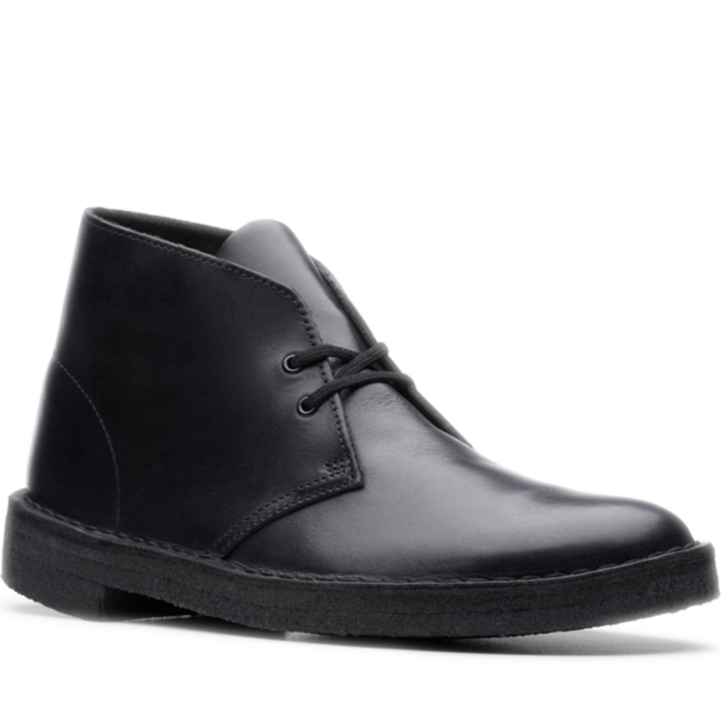 Men's Clarks Desert Boot - Black Leather