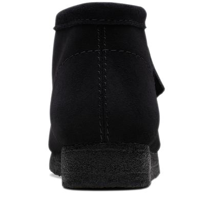 Men's Clarks Wallabee Boot - Black suede
