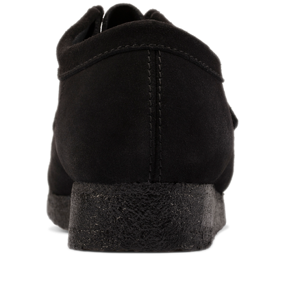 Men's Clarks Wallabee Low - Black Suede