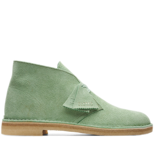 Men's Clarks Desert Boot - Light Green