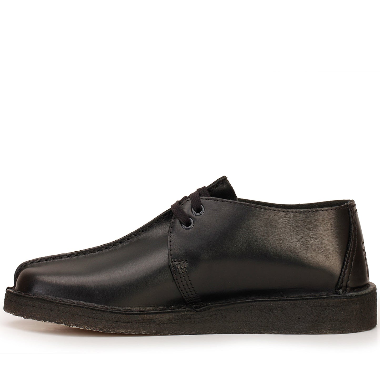 Men's Clarks Desert Trek - Black Leather