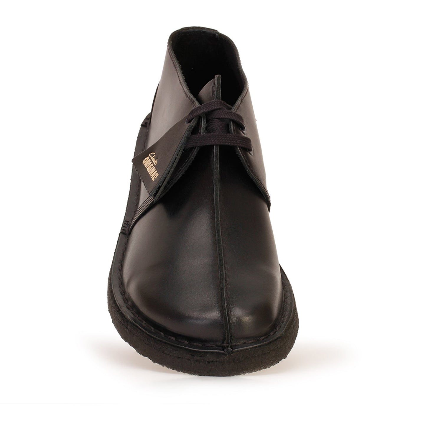 Men's Clarks Desert Trek - Black Leather