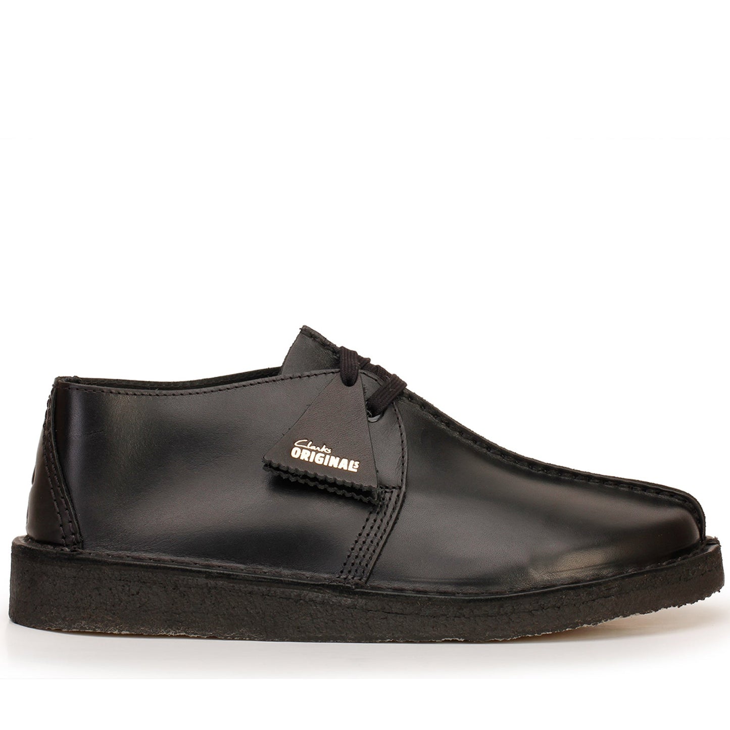 Men's Clarks Desert Trek - Black Leather