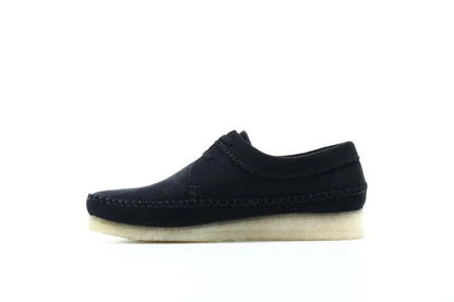 Men's Clarks Weaver Moccasins - Black Suede