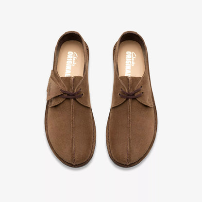 Men's Clarks Desert Trek - Brown Suede