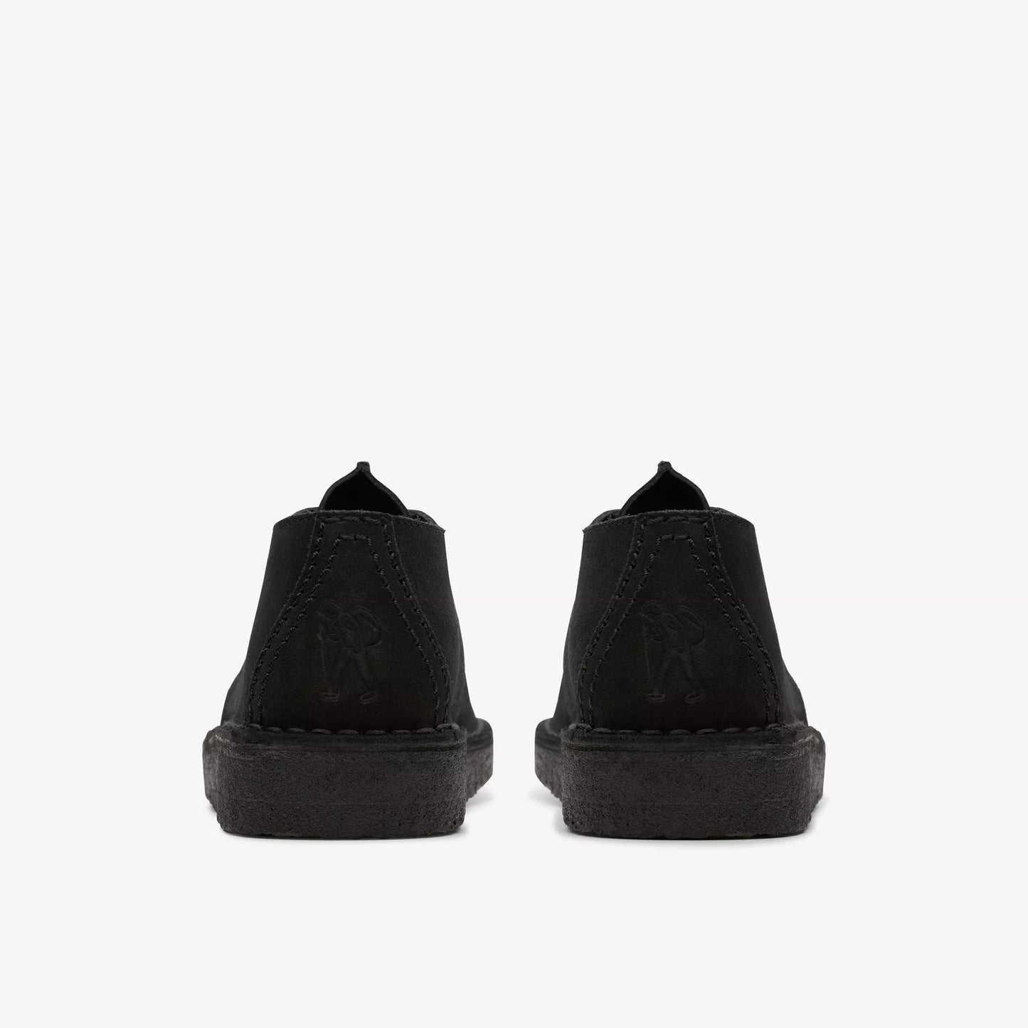 Men's Clarks Desert Trek - Black Suede