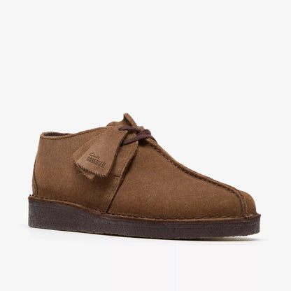 Men's Clarks Desert Trek - Brown Suede