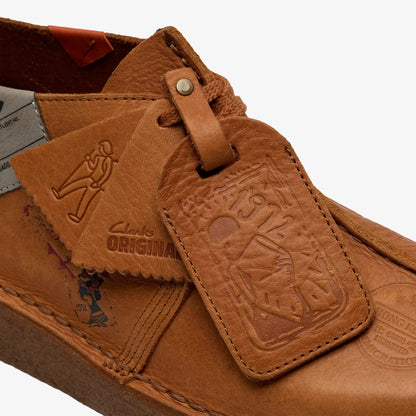 Men's Clarks Desert Travel Trek - Tan Interest