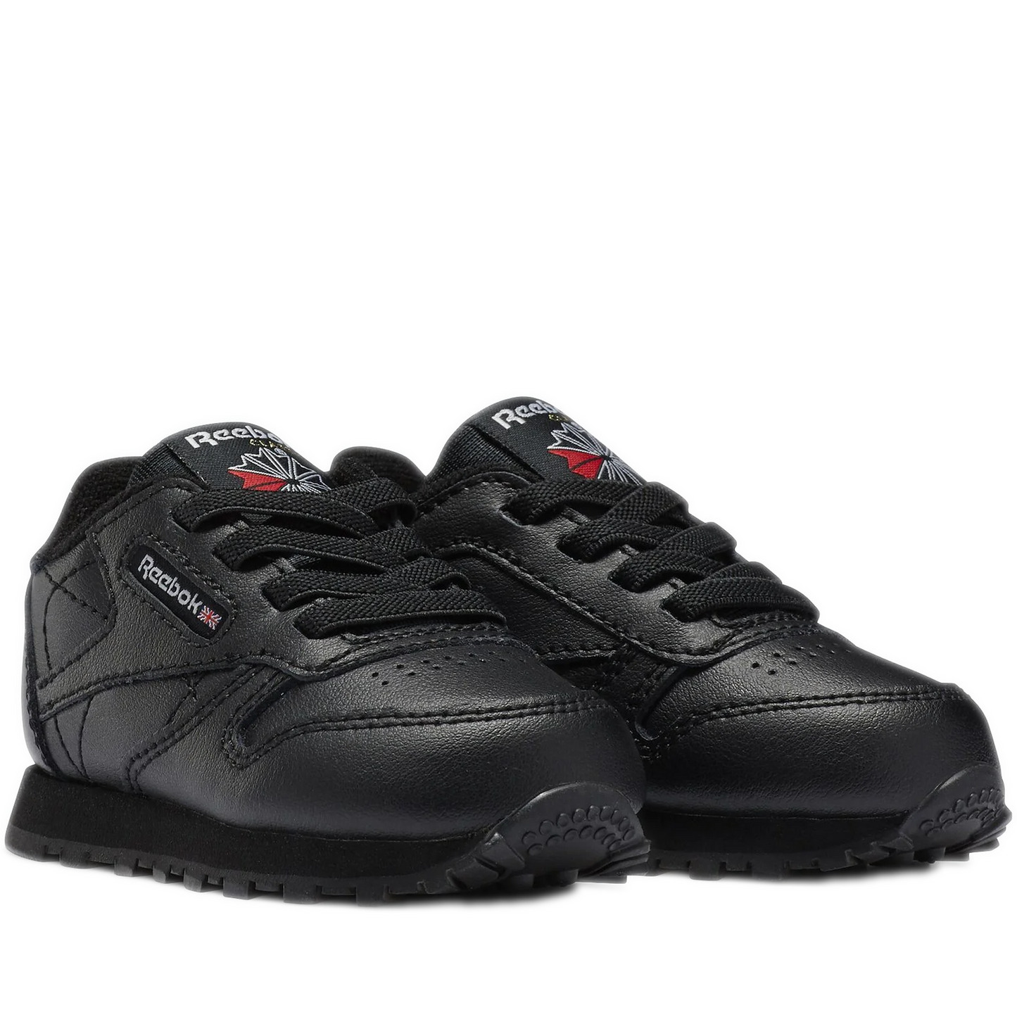 Pre School Reebok Classic Leather Shoes - Black