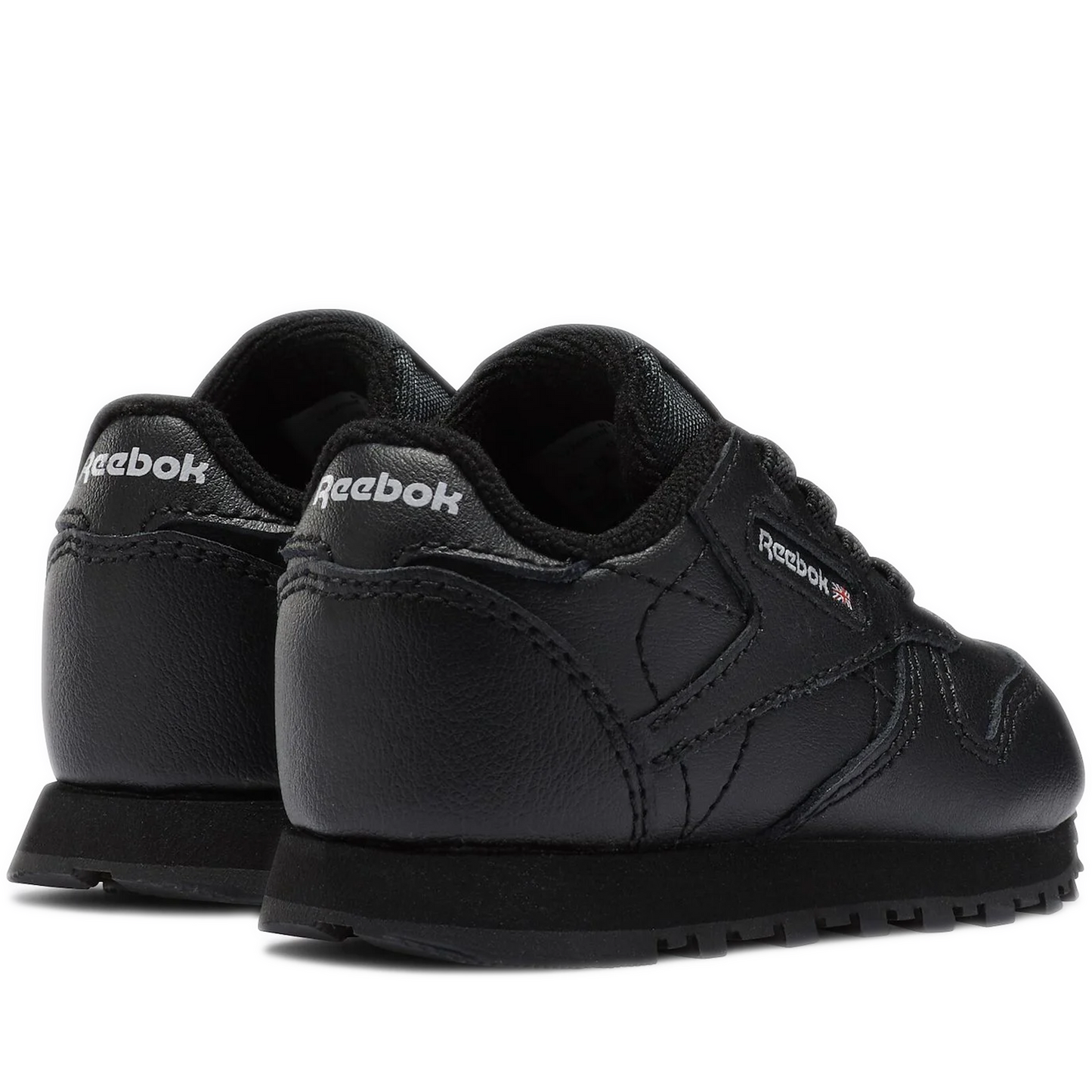 Pre School Reebok Classic Leather Shoes - Black