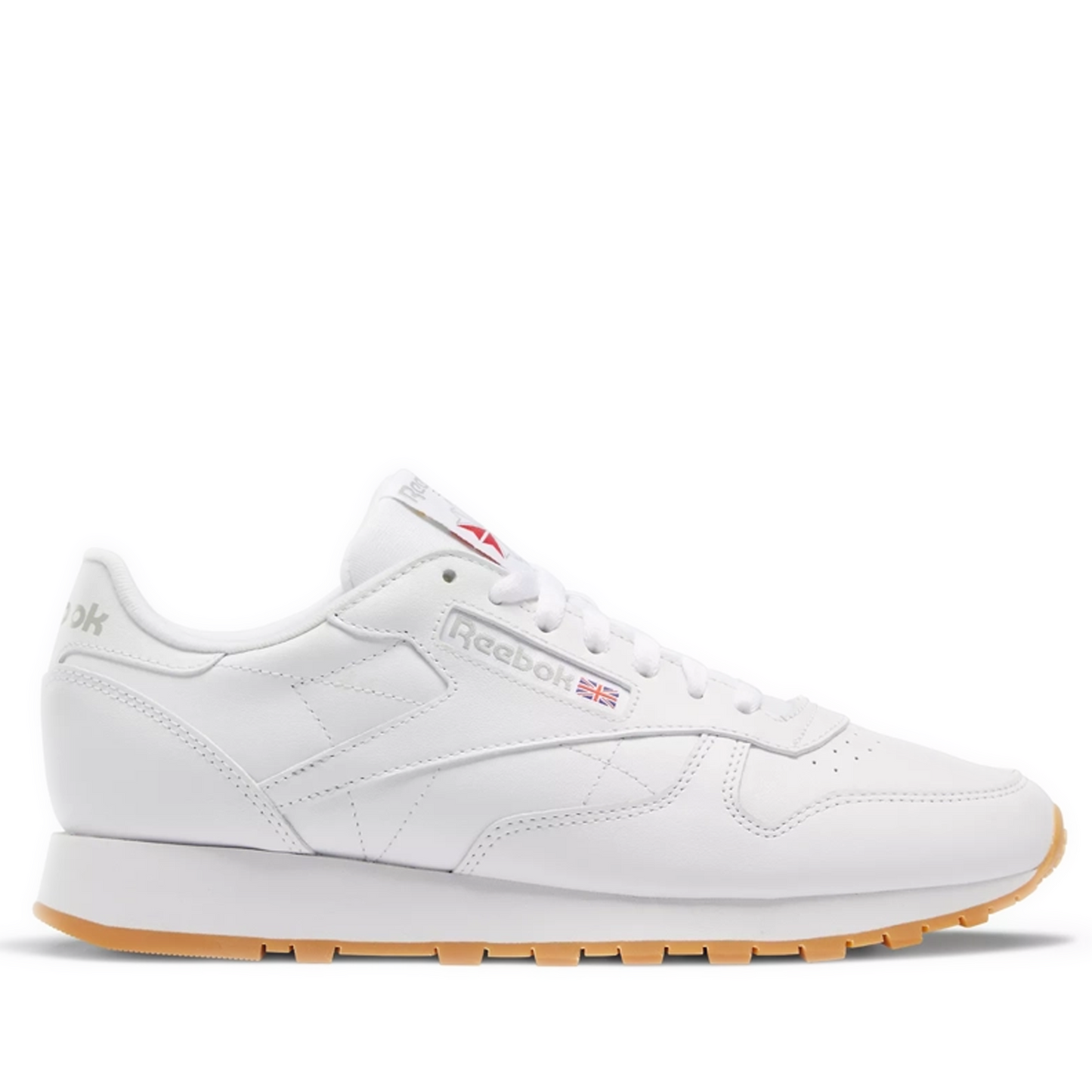 Men's Reebok Classic Leather Shoes - Ftwr White / Pure Grey 3 / Reebok Rubber Gum-03