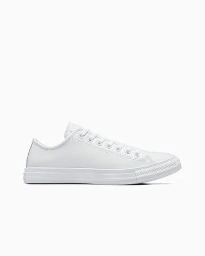 Converse Chuck Taylor All Star Leather  - White Monochrome
