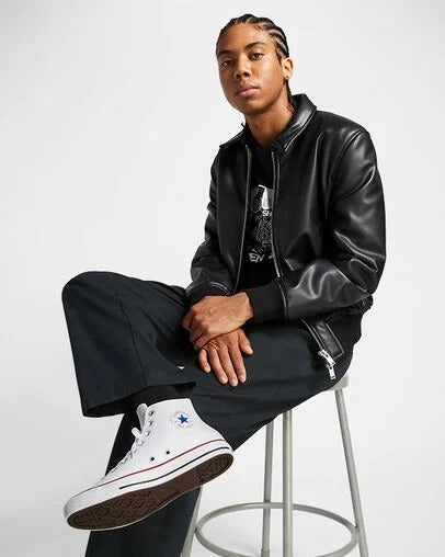 Converse Chuck Taylor All Star Leather High Top - White