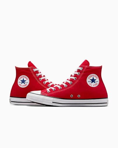 Converse Chuck Taylor All Star Canvas High Top GS- Red