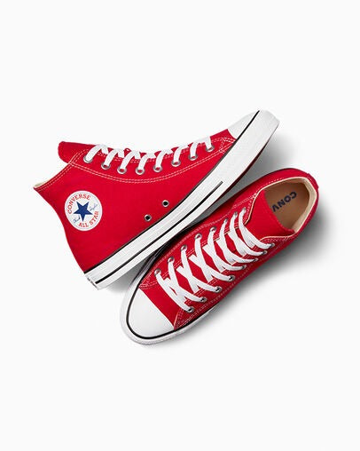 Converse Chuck Taylor All Star Canvas High Top GS- Red