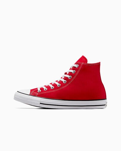 Converse Chuck Taylor All Star Canvas High Top GS- Red