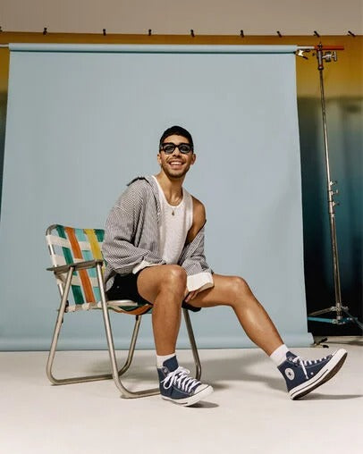 Converse Chuck Taylor All Star GS Canvas High Top GS- Navy