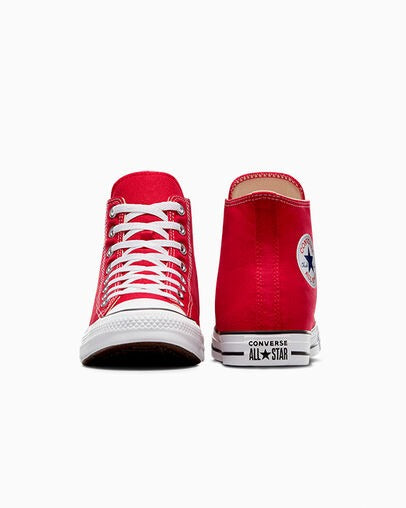 Converse Chuck Taylor All Star Canvas High Top GS- Red