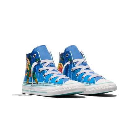 Converse Chuck Taylor Hi x Dragon Ball Z "Fusion" PreSchool - Leisure Time/White/Lapis Blue