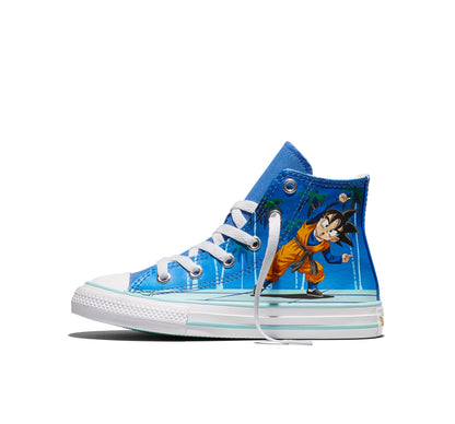 Converse Chuck Taylor Hi x Dragon Ball Z "Fusion" PreSchool - Leisure Time/White/Lapis Blue