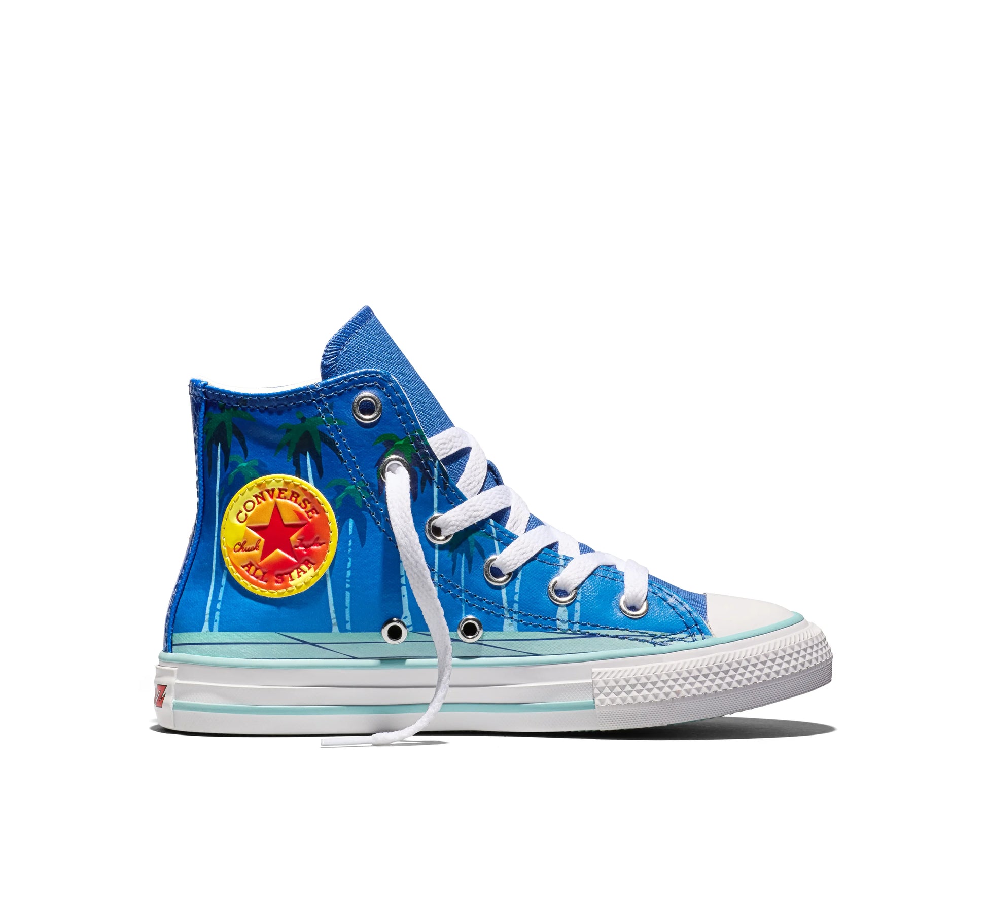 Converse Chuck Taylor Hi x Dragon Ball Z "Fusion" PreSchool - Leisure Time/White/Lapis Blue