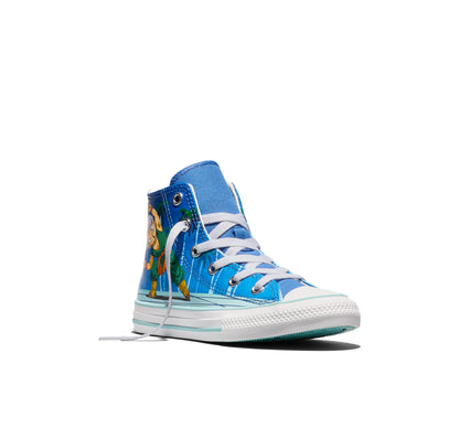 Converse Chuck Taylor Hi x Dragon Ball Z "Fusion" PreSchool - Leisure Time/White/Lapis Blue