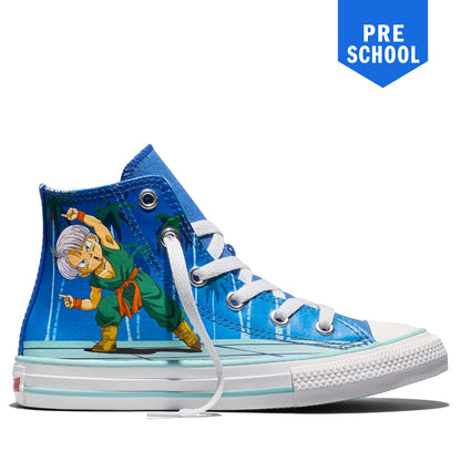 Converse Chuck Taylor Hi x Dragon Ball Z "Fusion" PreSchool - Leisure Time/White/Lapis Blue Leisure Time White Lapis Blue
