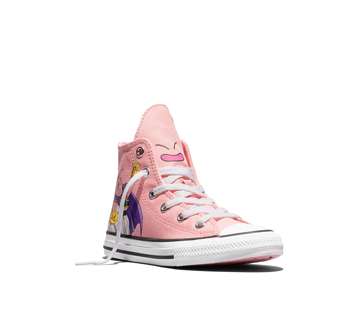 Converse Chuck Taylor All Star Hi x Dragon Ball Z "Majin Buu" PreSchool - Quartz Pink/Black/Cyber Yellow