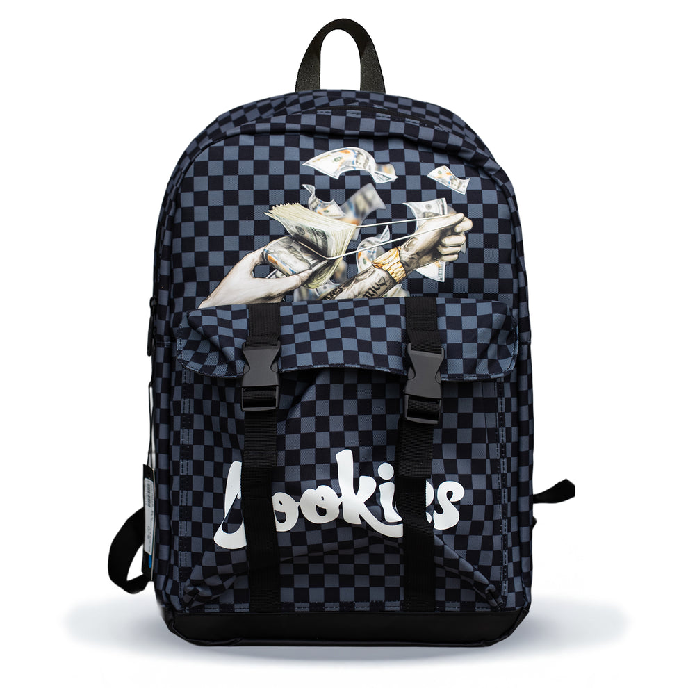 Cookies Basic Essentials Backpack Cookies Throwing Bands Backpack - Black/Grey – Cool J's Miami online